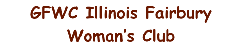 GFWC Illinois Fairbury Woman’s Club